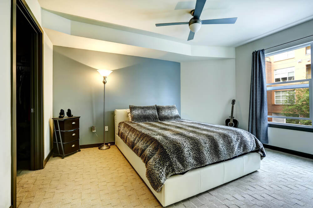 leopard print bed