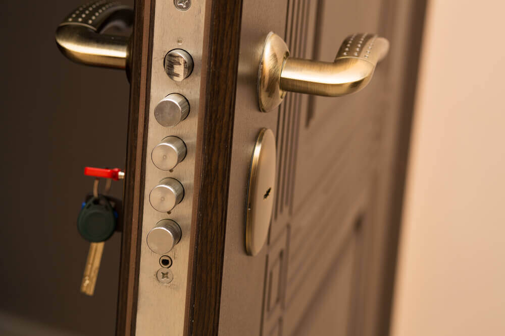 Calling a locksmith is the best option for a broken lock or key.
