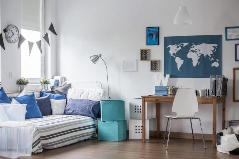 Create a study zone in your teen's bedroom