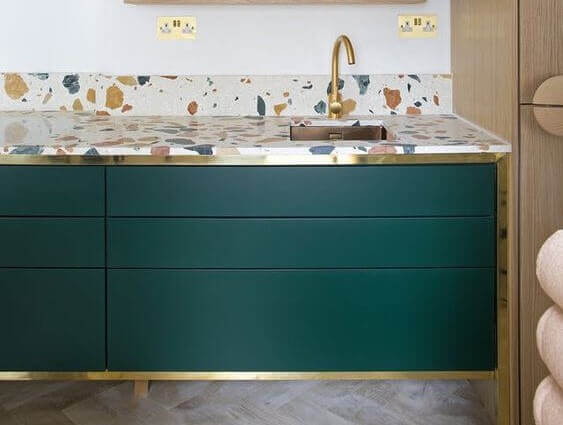 terrazzo countertop
