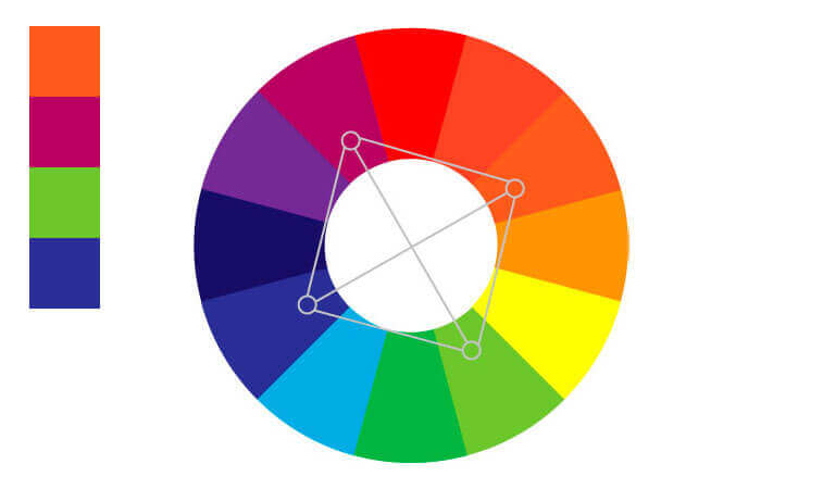 use color square color scheme