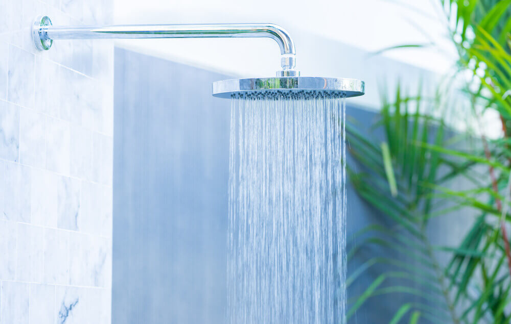 Shower head.