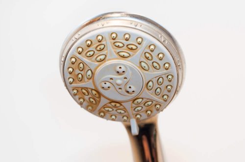 A showerhead.