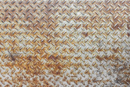 A stained floor sample.