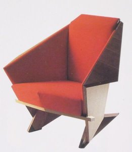 The Taliesin armchair.