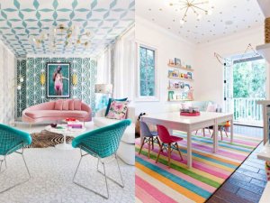 Personalize your dining area by matching it with your living room.