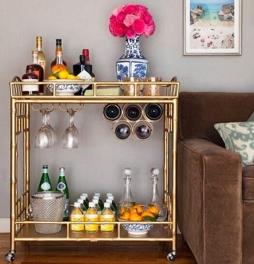 Including color and flowers will add freshness