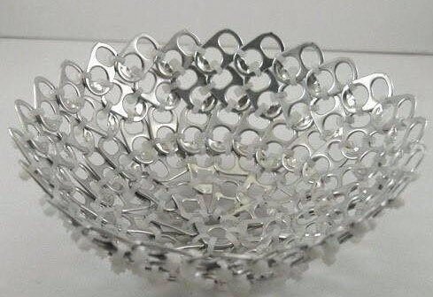 A very useful metallic bowl.