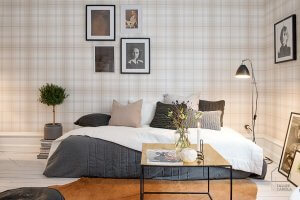 A classical bedroom.