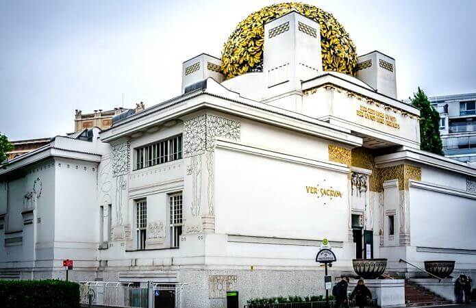 The Secession Building in Vienna.