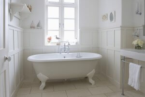 Your bathtub doesn't have to be constructed the traditional way.