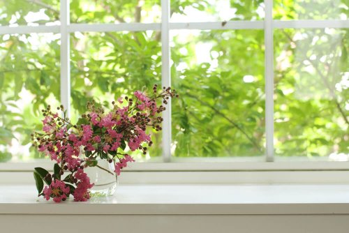 A window with bars on it.