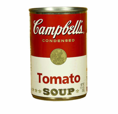 campbells tomato can
