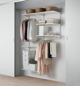 Clothes storage.