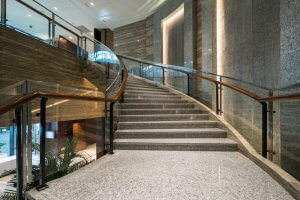 Beautiful marble stairs