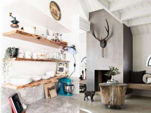 The raw style can be implemented in your kitchen.