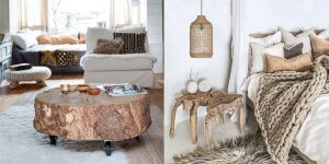 Various uses of natural materials in your home