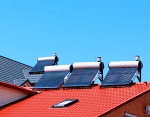 You can place solar water heaters on your roof due to their small size.