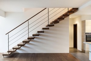 Stairway with no risers