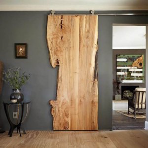 Untreated wood makes your room stand out.