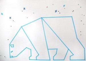 Children love animals...use washi tapes to create them!