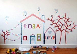 Make the walls in your children's room come alive to reflect their personalities!