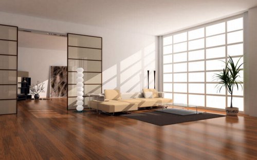 Zen living room.