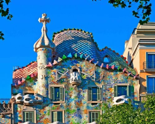 Facade of Casa Batllo