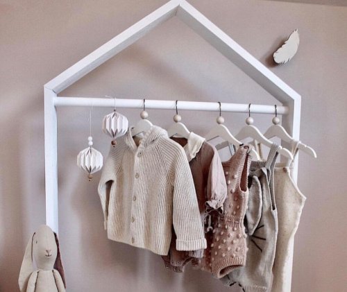 A child's coat rack.