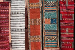 Moroccan rugs.
