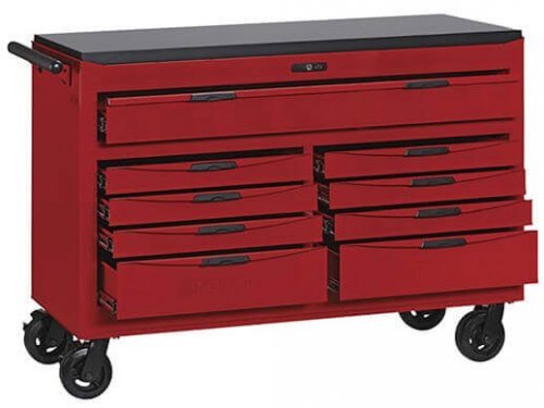 A movable table for organizing your household tools.