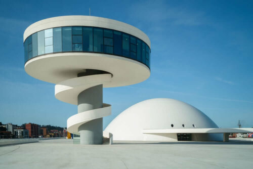A building by Oscar Niemeyer.