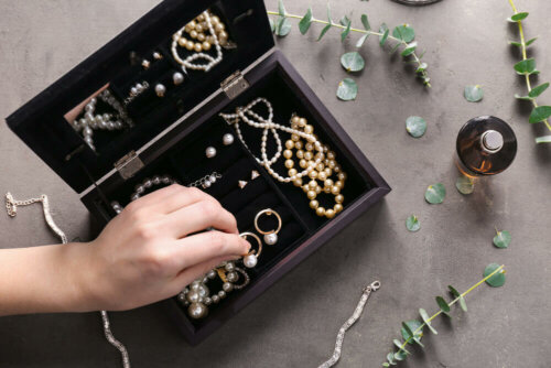 A jewelry box.