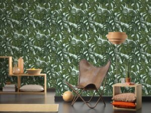 Painted Wallpaper - A Transforming Element