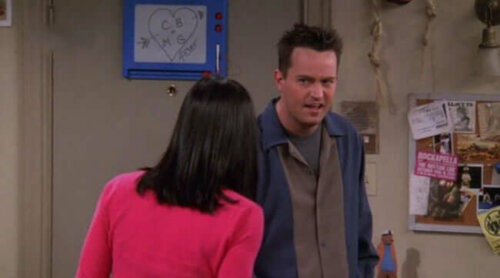 A scene from Friends.