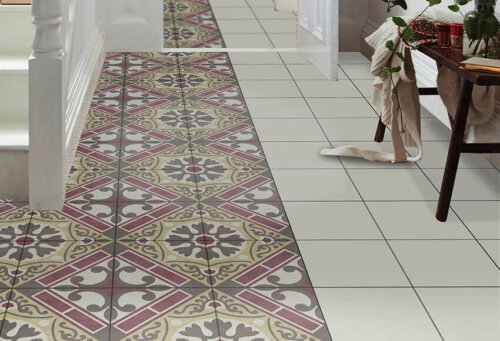 When you combine different materials, you can indicate different areas.