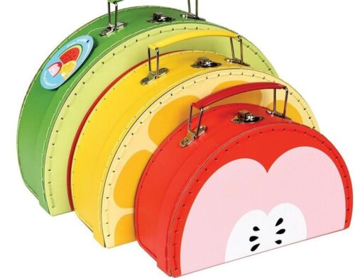 Fun, colorful bags.