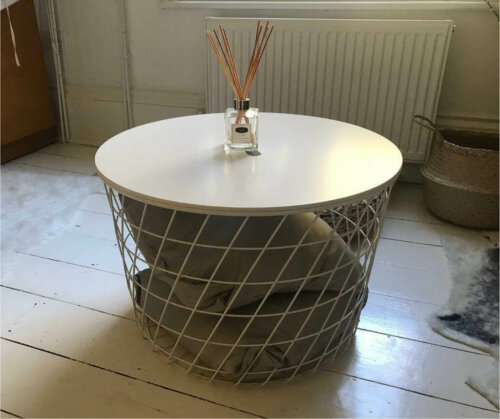 Functional furniture is important in compact living.