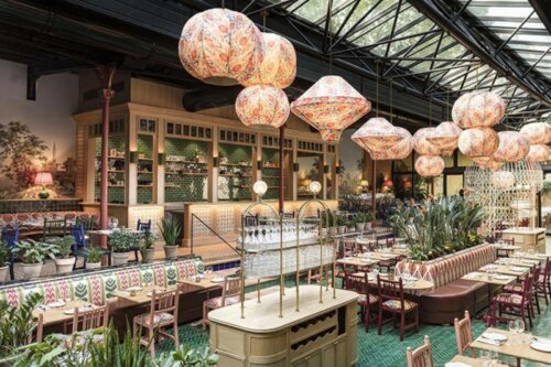 A beautifully designed restaurant.