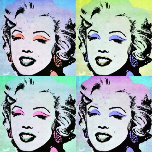 Marilyn Monroe was a staple of pop art.