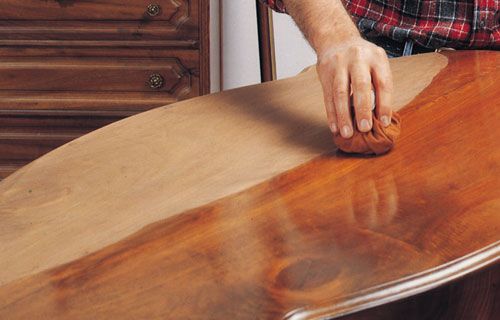 Another method of applying varnishes requires a rag.