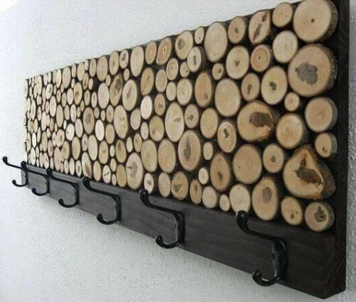 A coat rack.