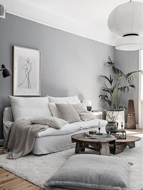 A shabby chic living room.