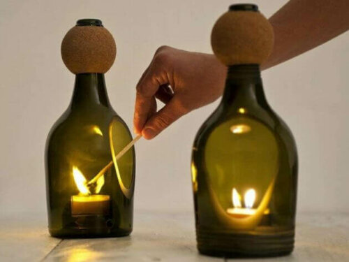Reusing Wine Bottles in Your Home Decor