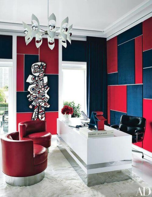 An example of cubism in home decoration.