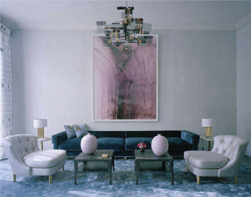 David Collins living room.