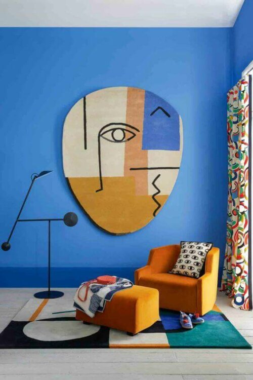 Cubism in home decoration can be interesting.