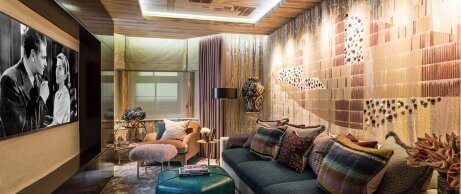 Hotel room designed by Miyar