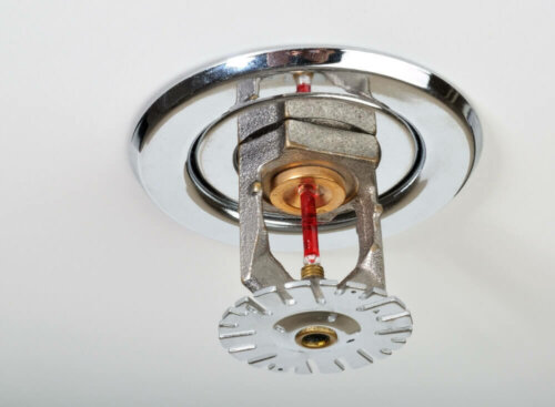 Sprinklers are one of the many fire safety systems.