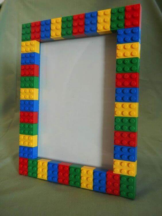 A Lego frame.